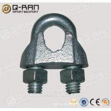 Qingdao Rigging Malleable Iron Clamp Din741 Wire Rope Clip